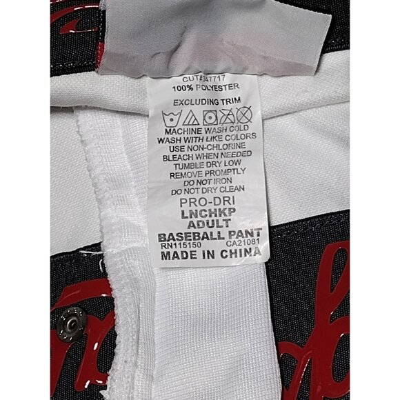 NWOT Rawlings LAUNCH KNICKER BASEBALL PANTS White Men's Suze XXL - Picture 5 of 5